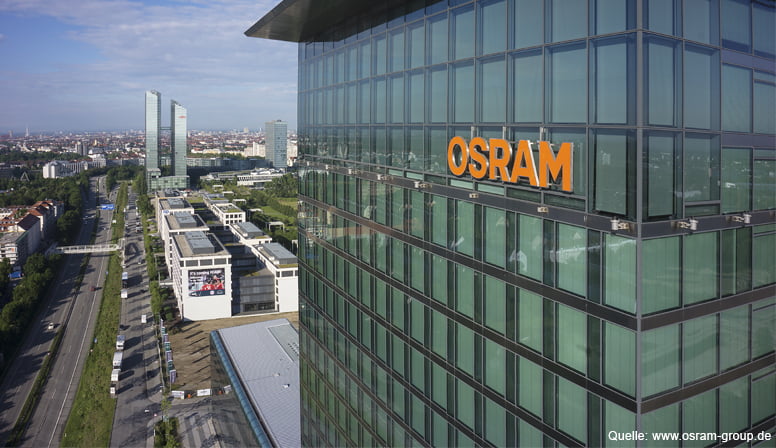 Die ams OSRAM Gruppe (SIX: AMS), ist ein weltweit führender Anbieter von optischen Lösungen.